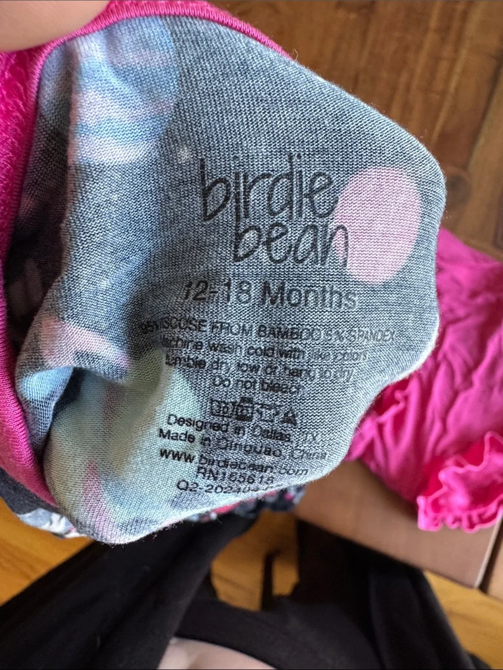 Birdie Bean Unicorn Space Dress with Pink Bloomers